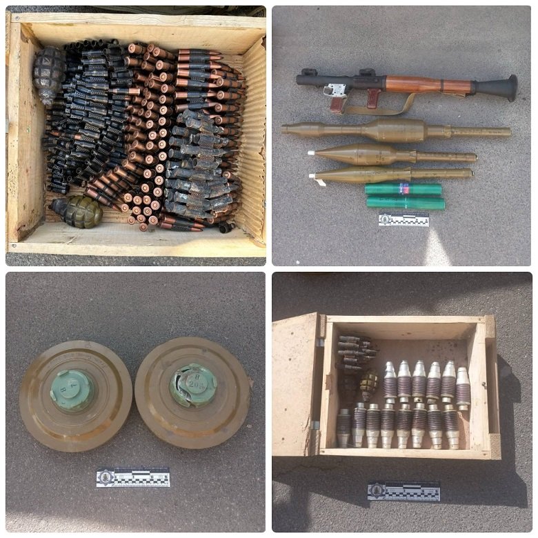 Ракети, гранати, набої: у Києві в чоловіка вилучили арсенал зброї та боєприпасів 1