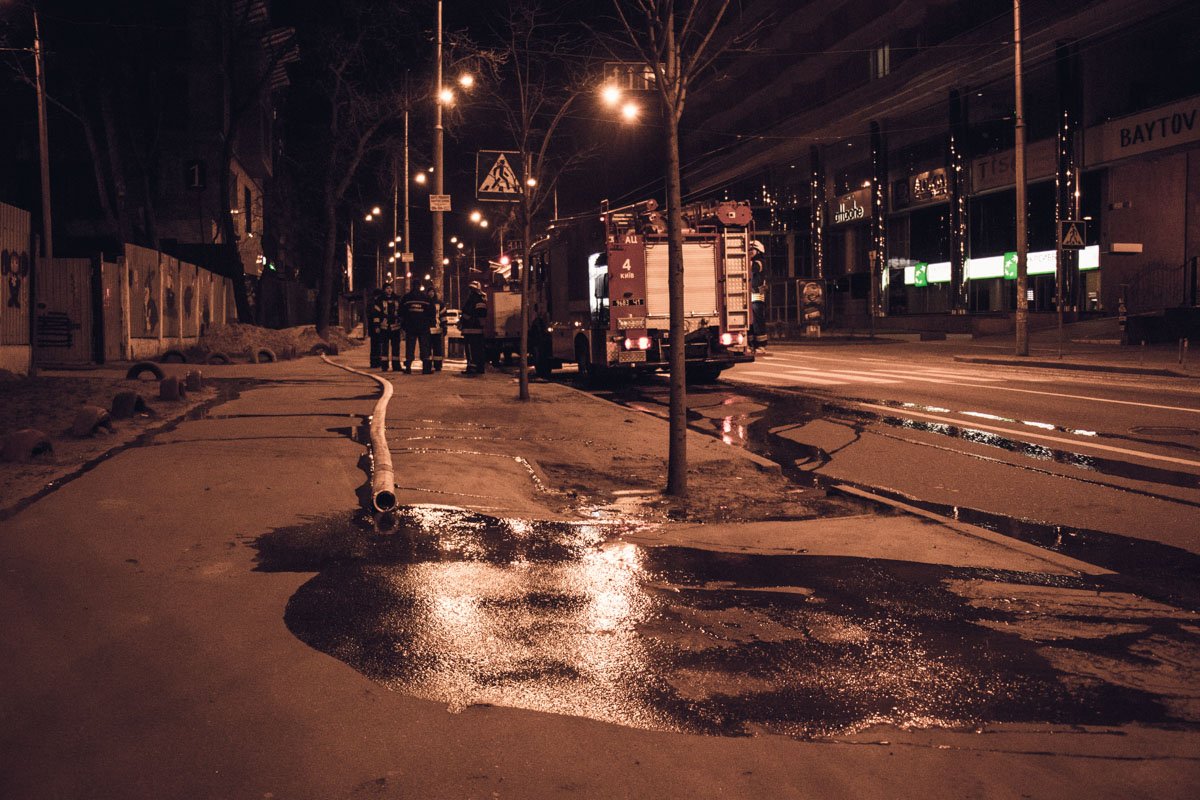 Пожарные в течении 15 минут ликвидировали возгорание