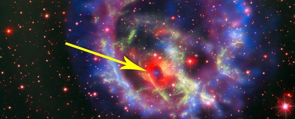 Вне Галактики впервые открыта "невидимая" нейтронная звезда Вне Галактики впервые открыта "невидимая" нейтронная звезда