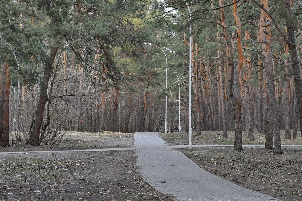 Скоро в парке установят пять уникальных фонтанов в виде арок, символизирующих пять лет партизанского движения во время Второй мировой войны