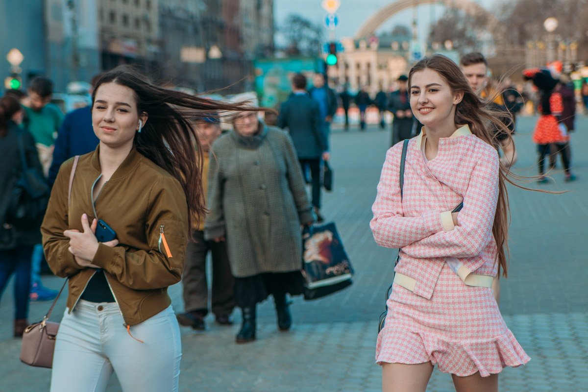 Весна не наступала, пока девушки не надели мини