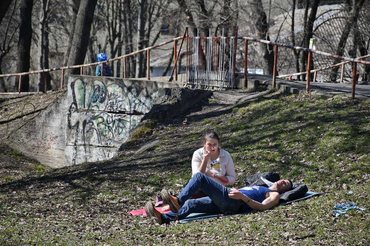 Здесь приятно понежиться на солнышке 