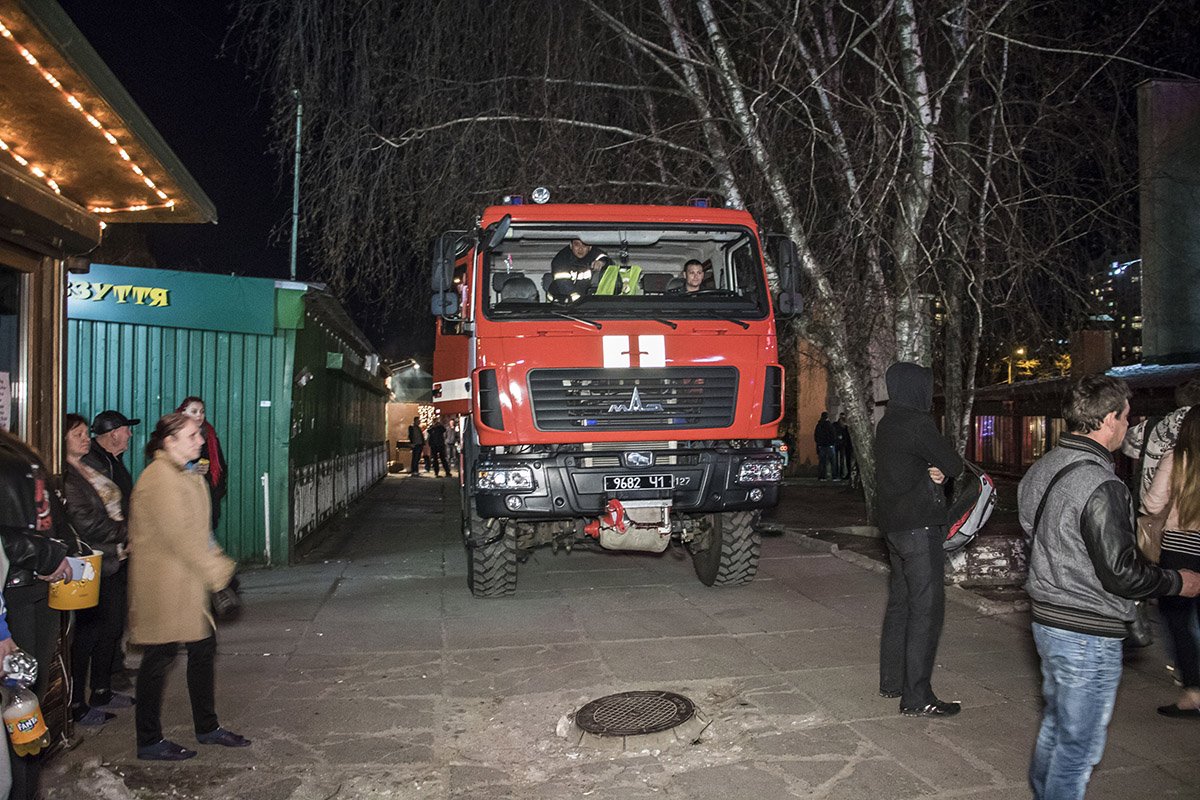 Дежурил расчет ГСЧС