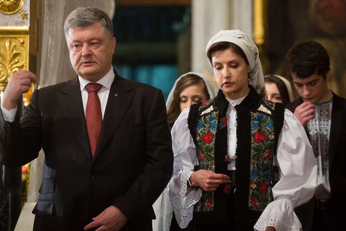 Пасха 2018 у Президента началась рано Пасха 2018 у Президента началась рано