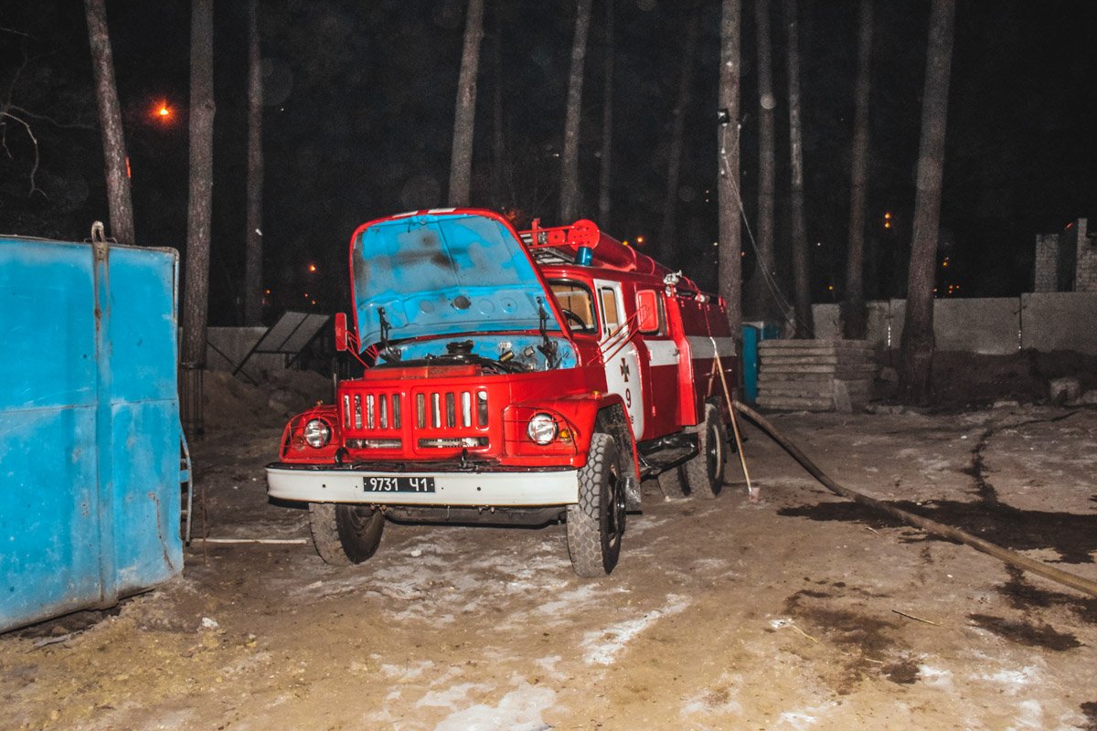 Пожарные ликвидировали пожар в течении 20 минут