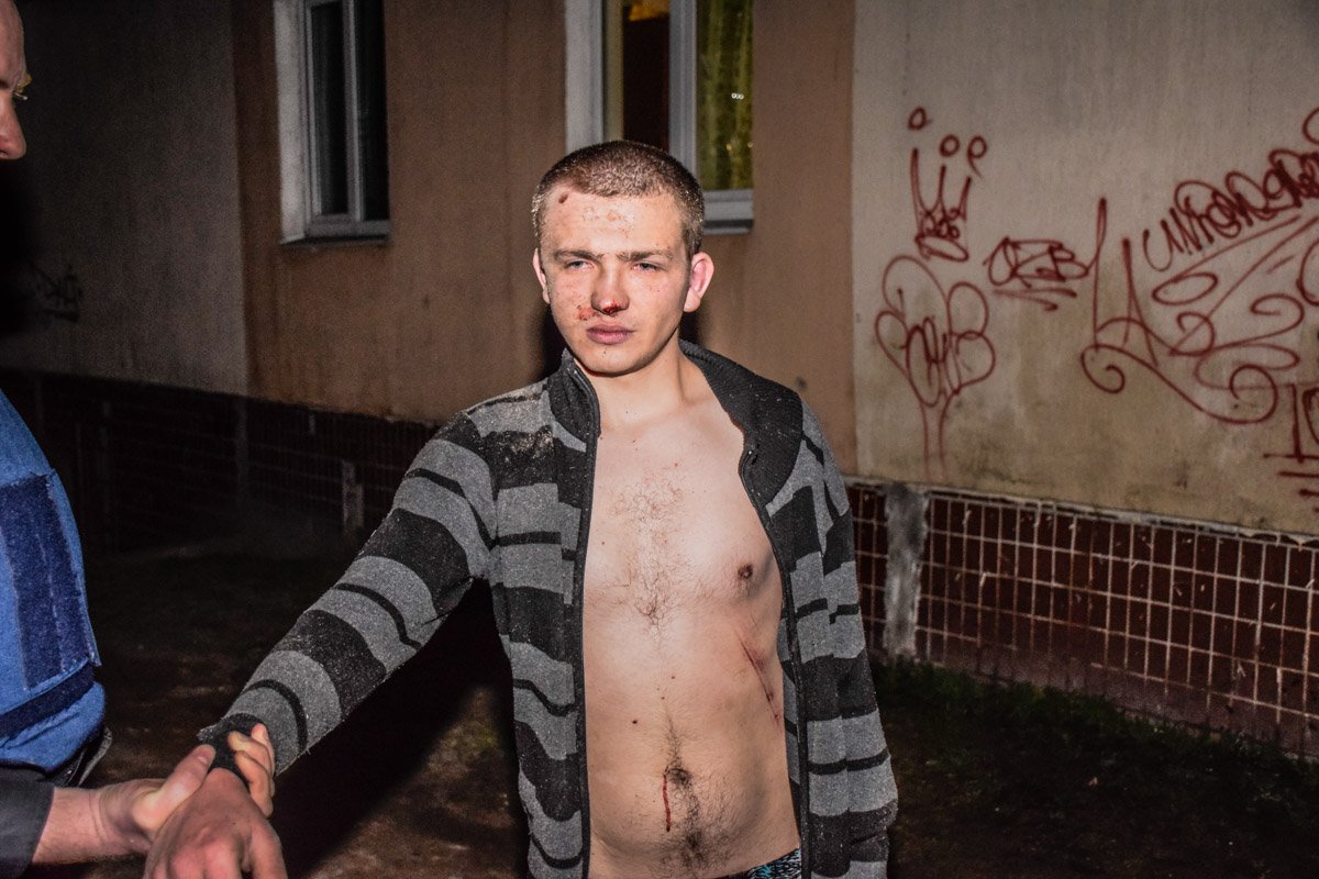 Дебошир в состоянии сильного алкогольного опьянения