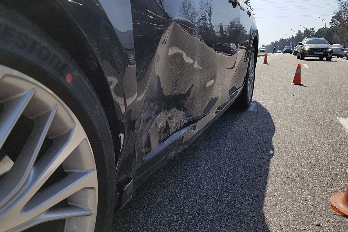 Водитель Toyota не пострадал