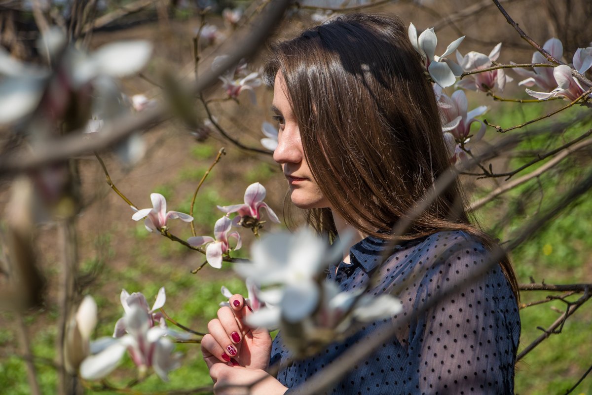 В цветах получаются очень красивые и нежные снимки