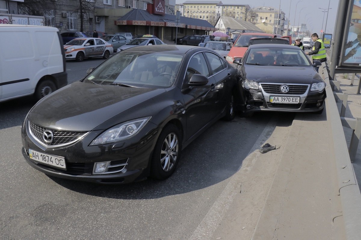 В аварии никто не пострадал В аварии никто не пострадал