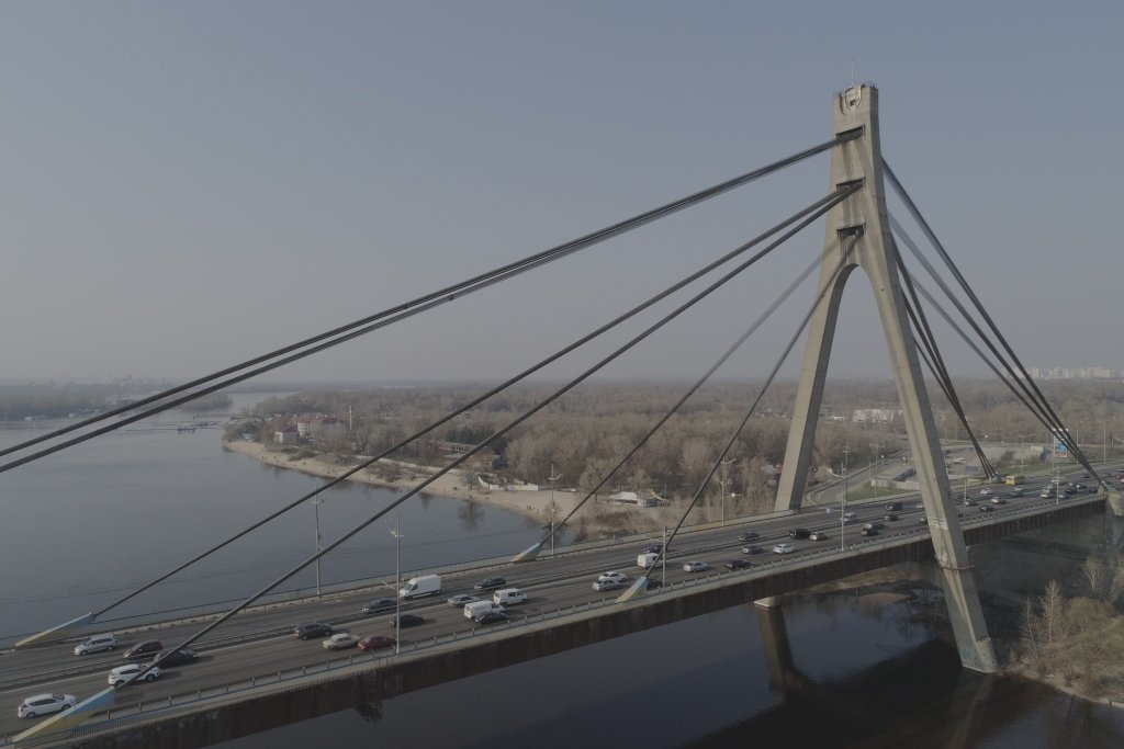 Северный мост - один из самых важных путепроводов столицы