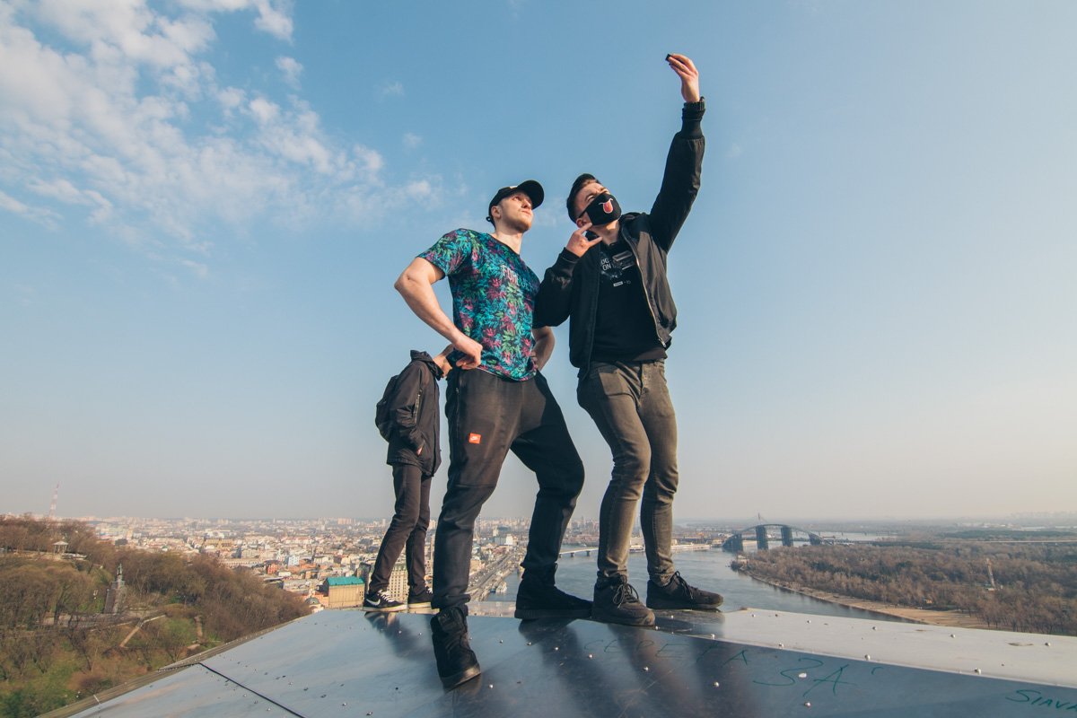 Ну и как же не заснять видео с такого места?