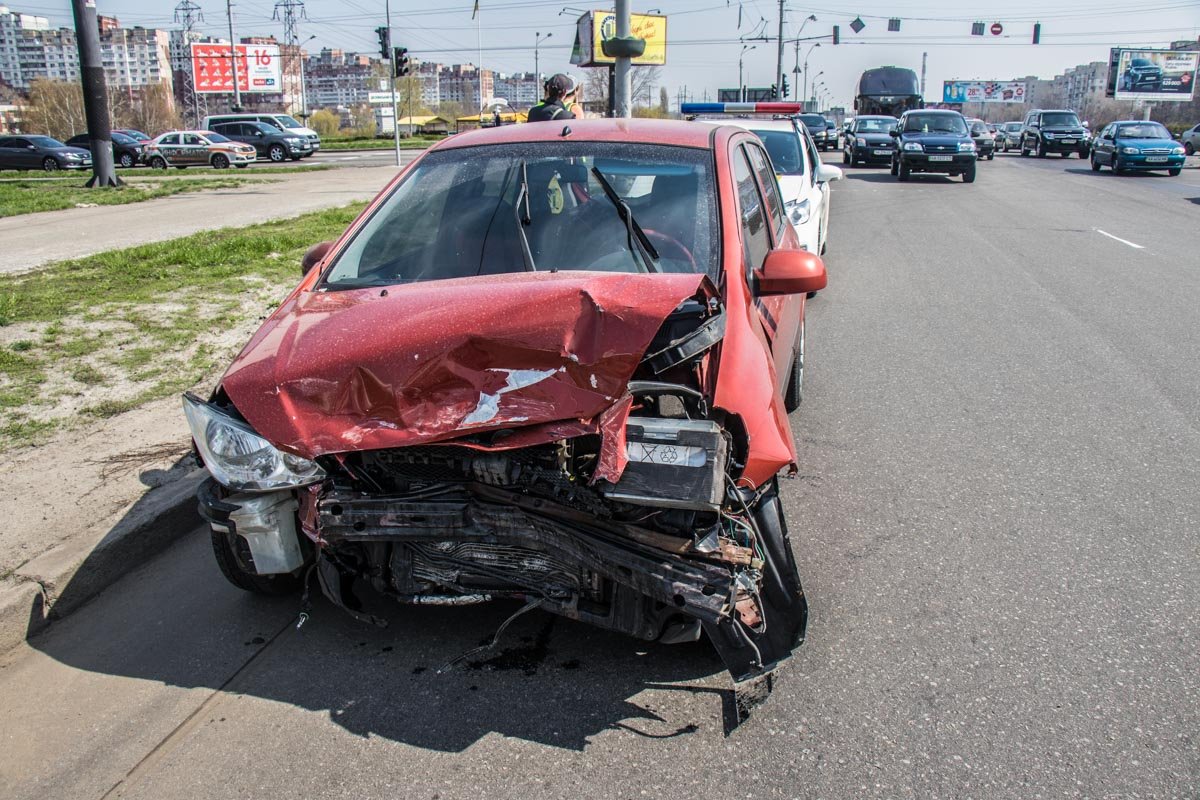 Getz двигался со скоростью 40 километров в час