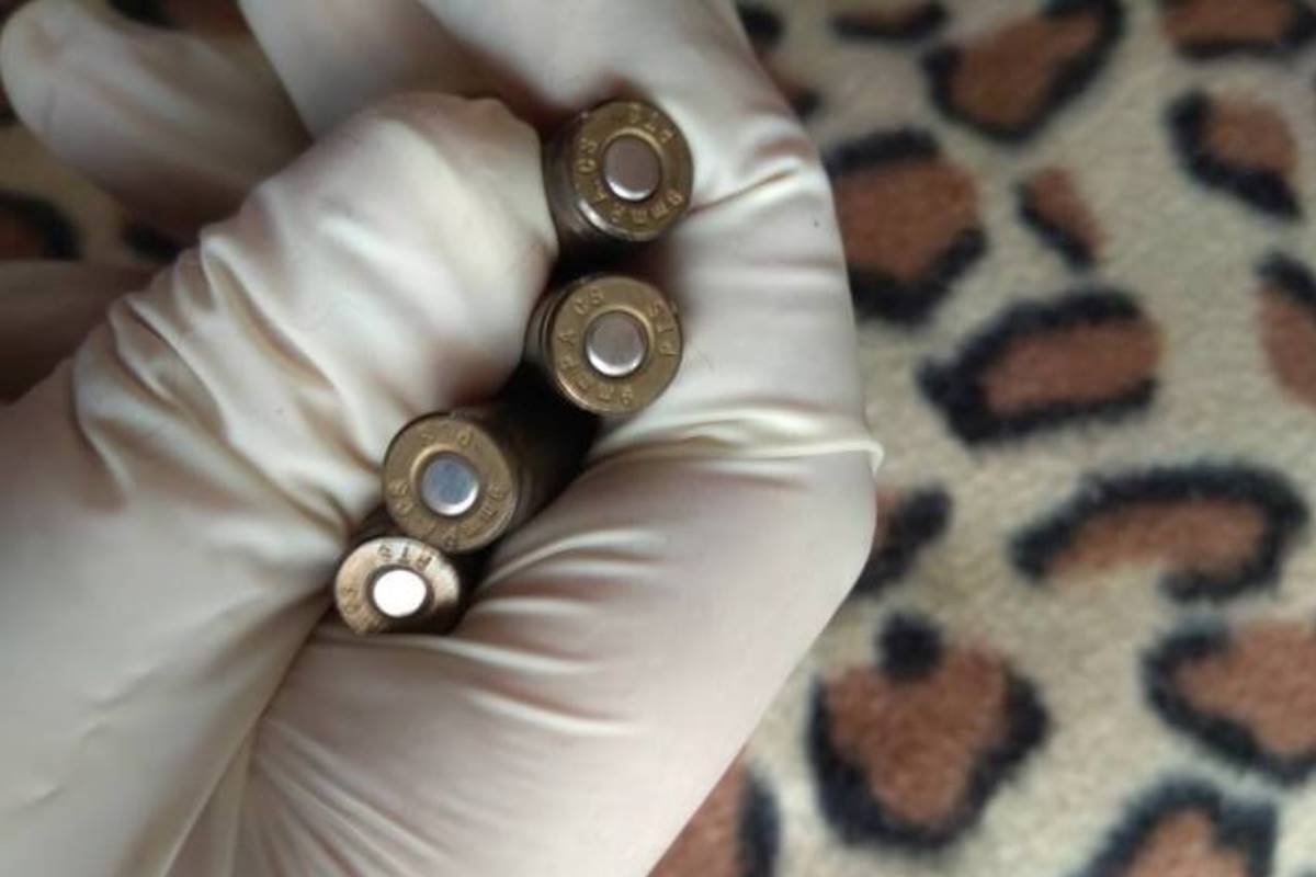 Во время обысков нашли патроны