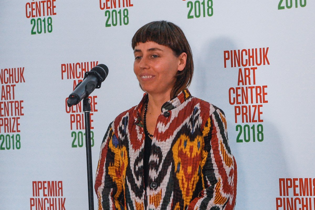 Жанна Кадырова, художница - она была в составе жюре Жанна Кадырова, художница - она была в составе жюре