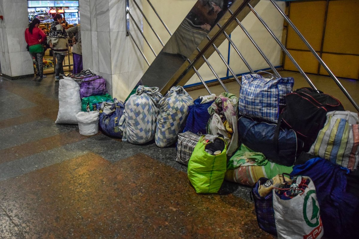 На территории, где расположились ромы, царит антисанитария На территории, где расположились ромы, царит антисанитария