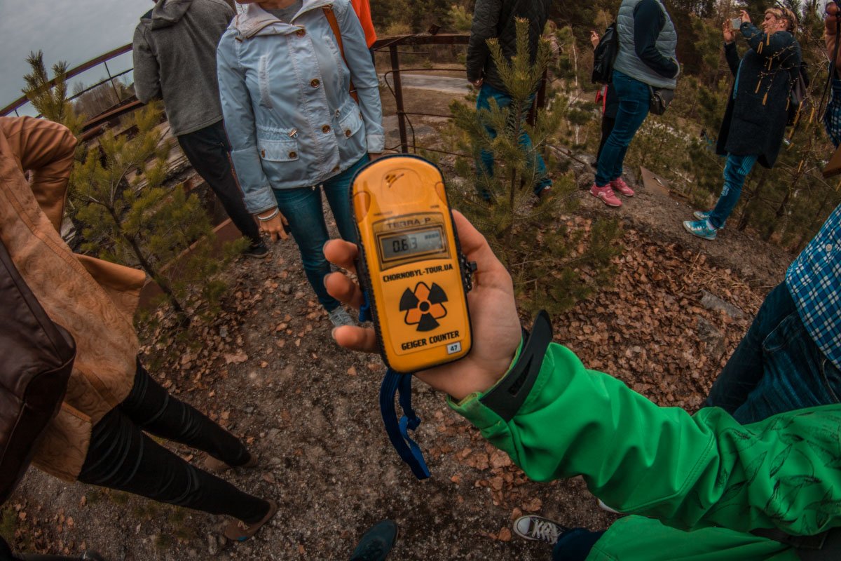 Безопасный уровень радиации по украинским нормам составляет 0,3 микрозиверта в час