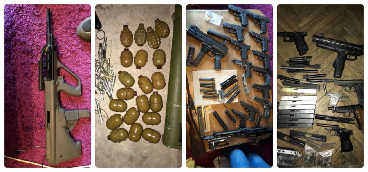 Оружие продавали в Киеве на черном рынке. Покупателей искали через интернет Оружие продавали в Киеве на черном рынке. Покупателей искали через интернет