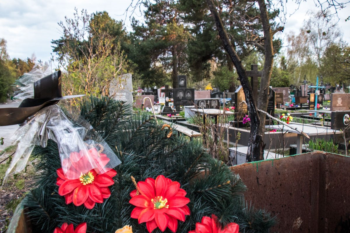 По словам охраны, неподалеку от кладбища кто-то отравил около 15 бродячих собак 