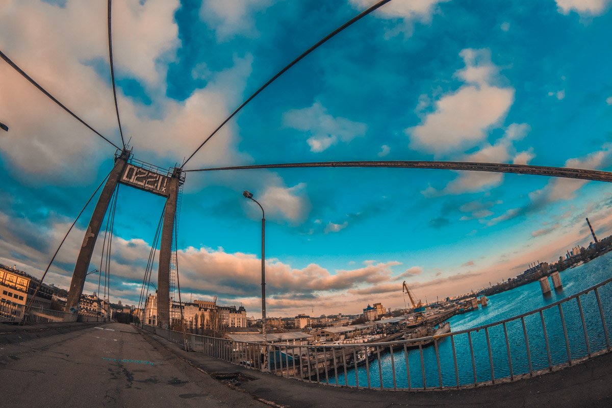 Переправа соединяла Подол и Рыбальский полуостров