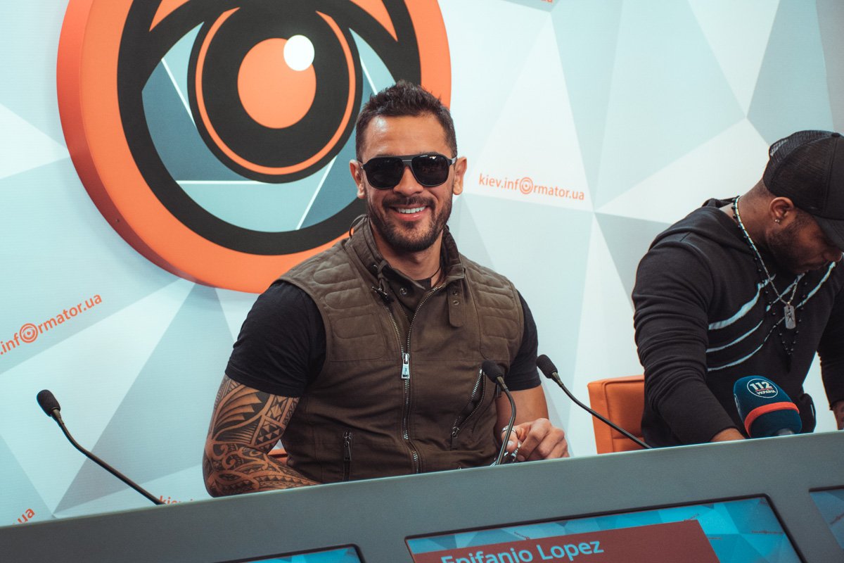  Актер сериала «Киев днем и ночью» Эпифанио Лопес побывал на открытии медиа-центра