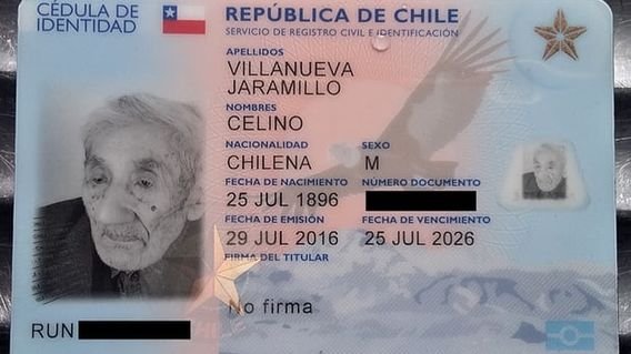 Умер самый старый человек в мире чилиец Селино Вильянуэва Джарамильо
