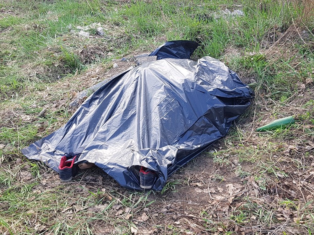 Приблизительный возраст умершей - 45 лет