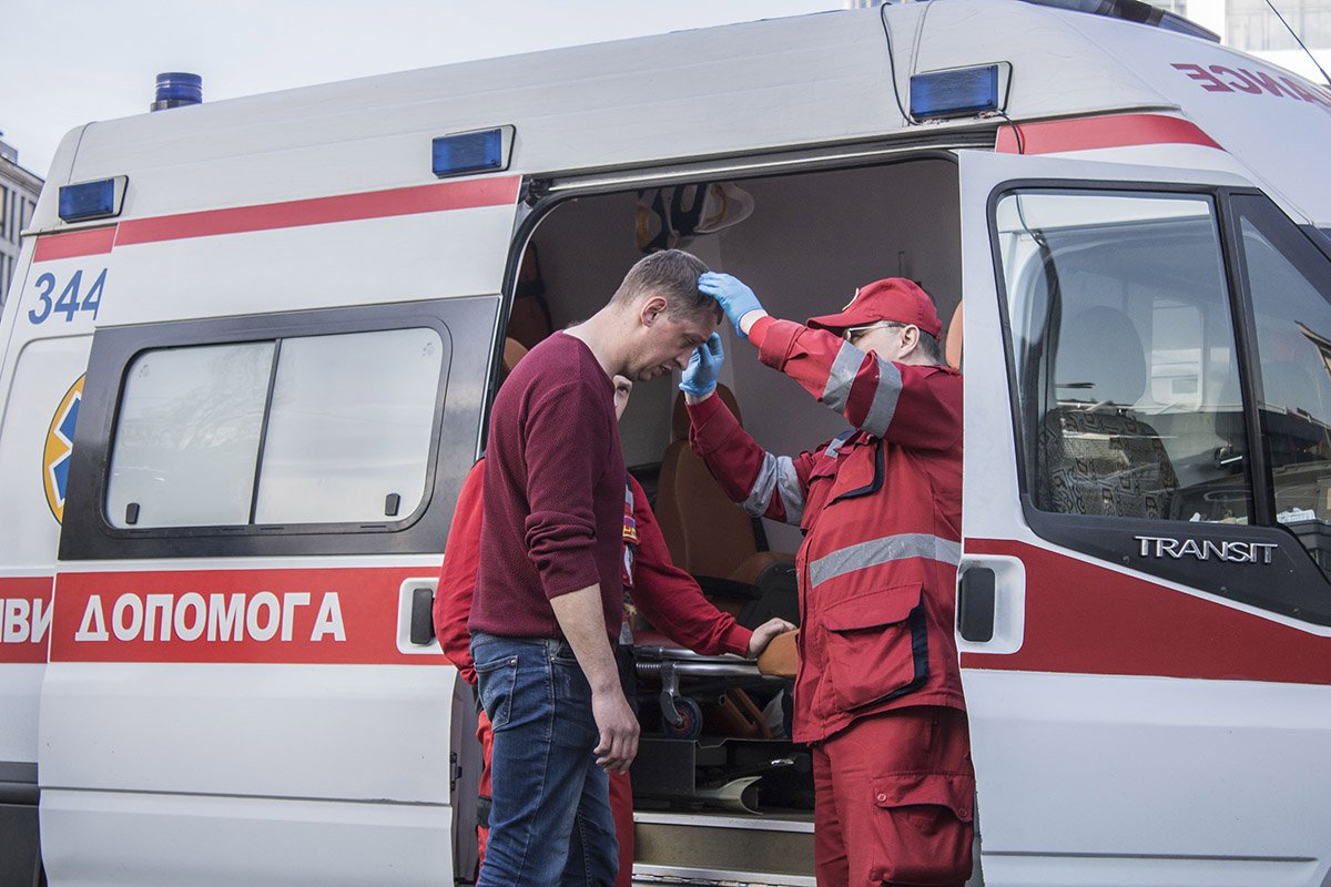У пострадавшего многочисленные травмы тела и лица 