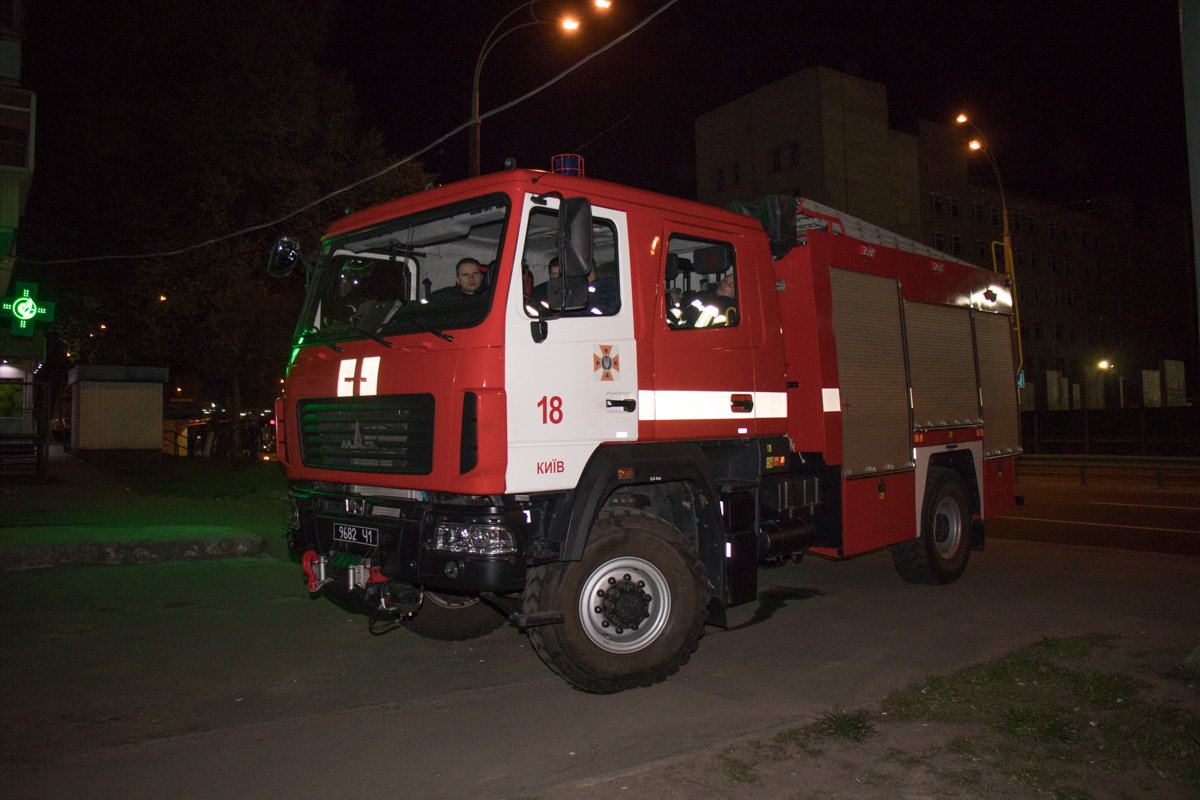 На место выезжал расчет ГСЧС