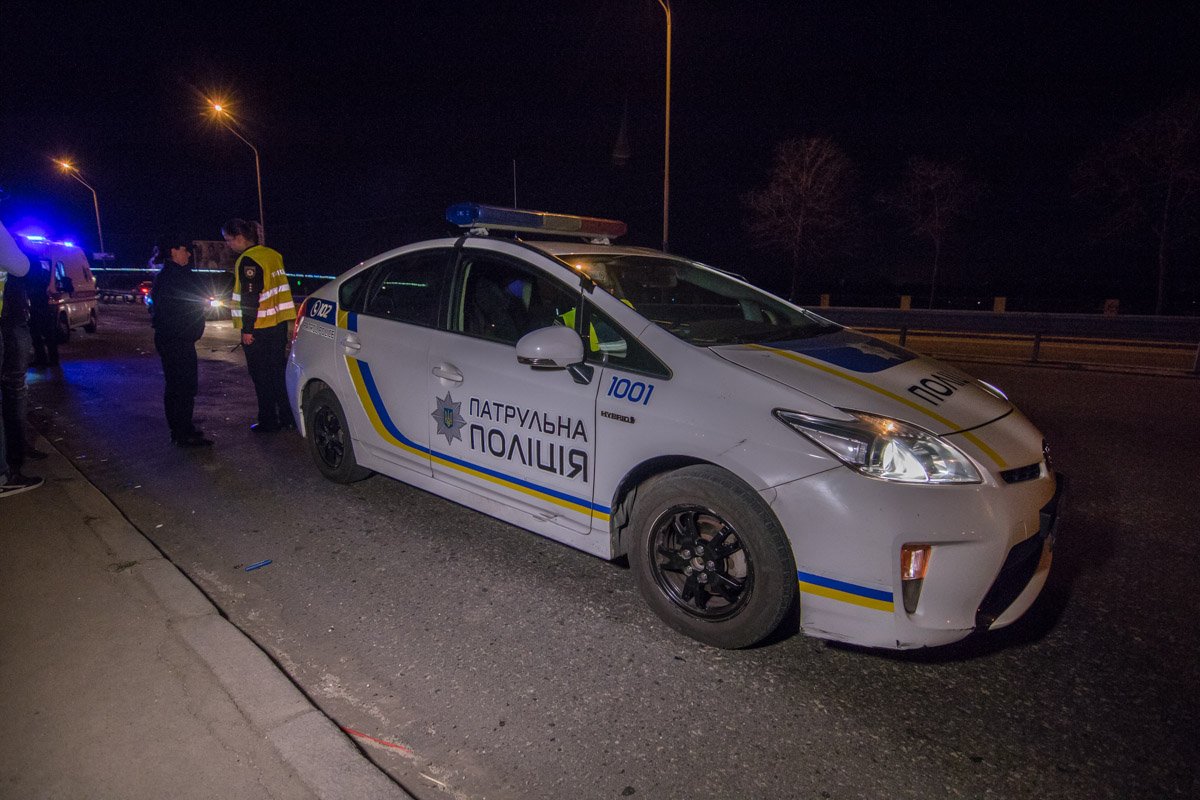 На месте работала патрульная полиция На месте работала патрульная полиция