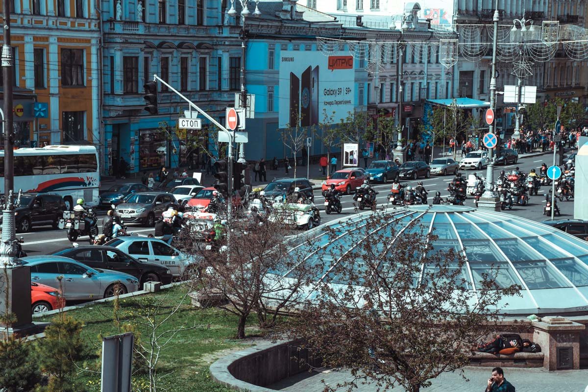 В Киеве открылся мотосезон