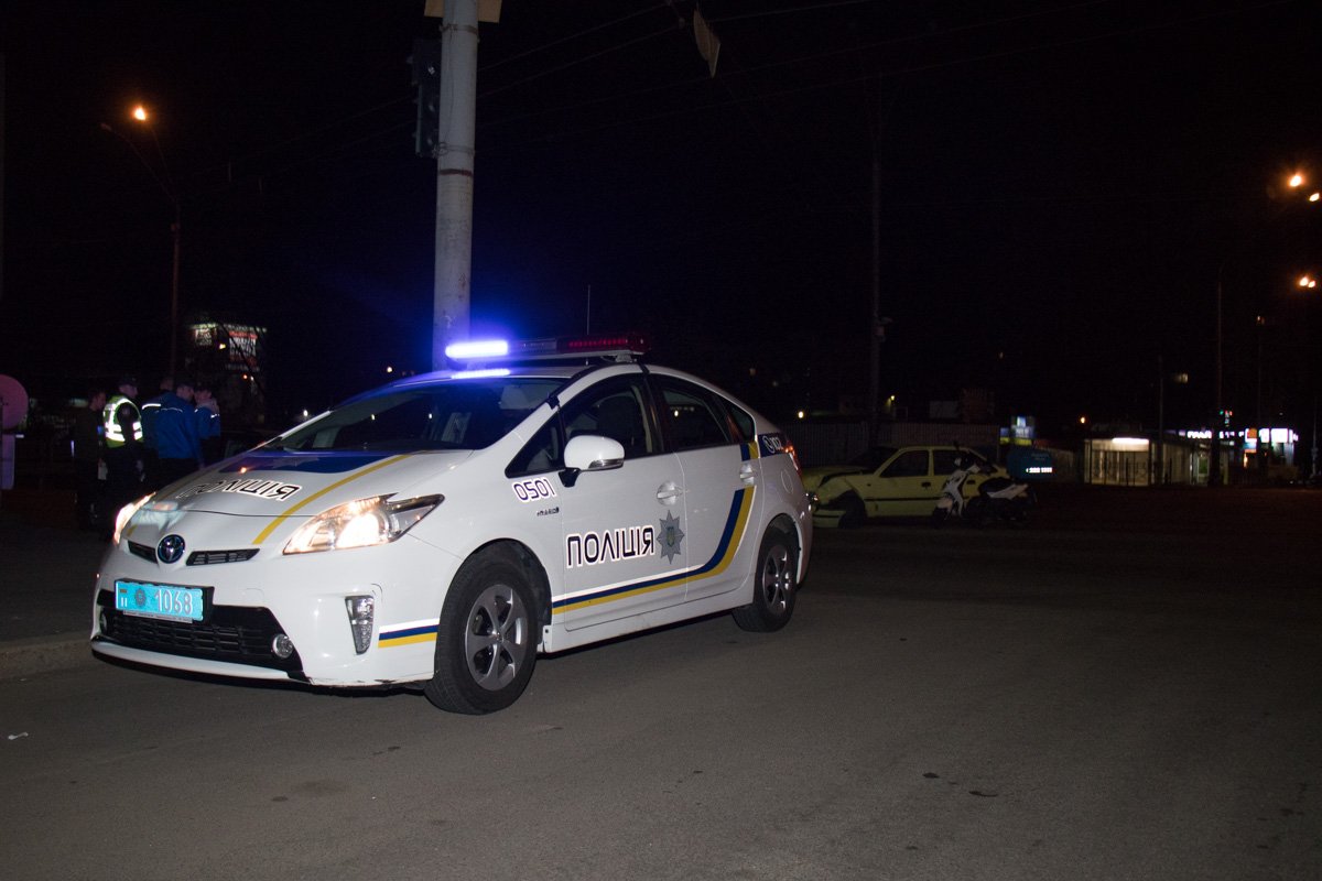 Столкновение произошло на глазах у полиции Столкновение произошло на глазах у полиции