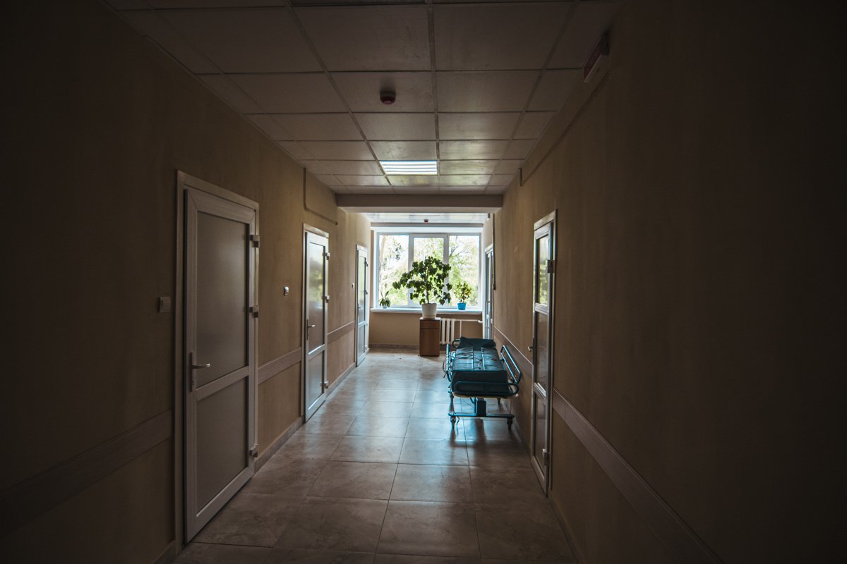 В приемном отделении уже сделан ремонт, а в начале мая оно будет открыто для пациентов