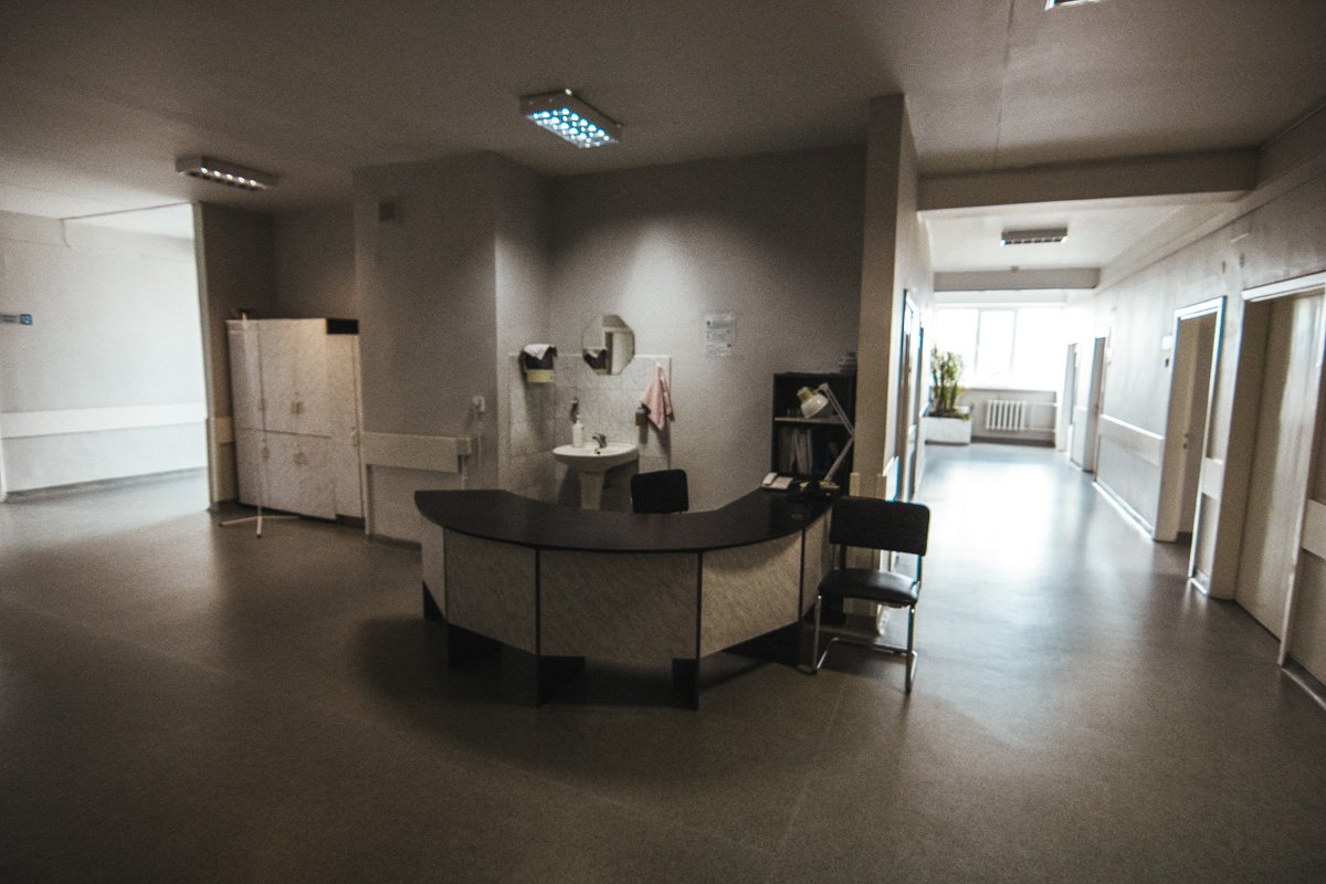 В отделениях все чисто и опрятно