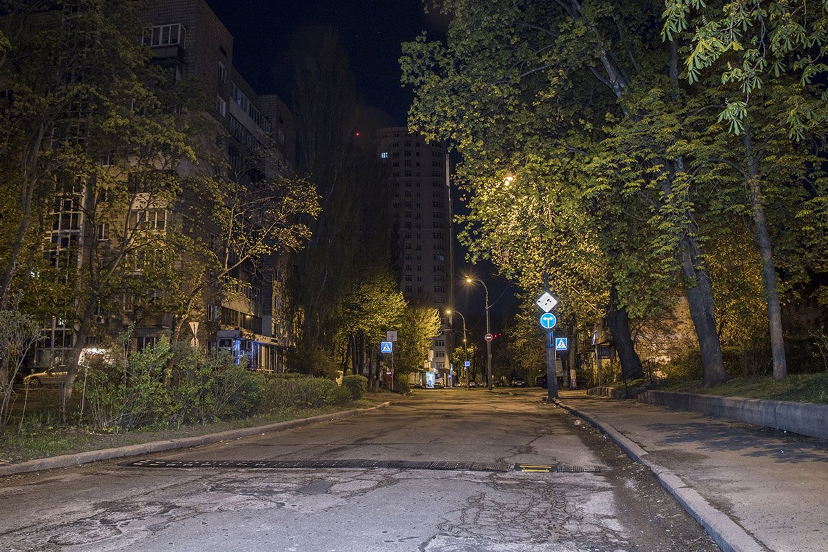 Безлюдная улица Университетская