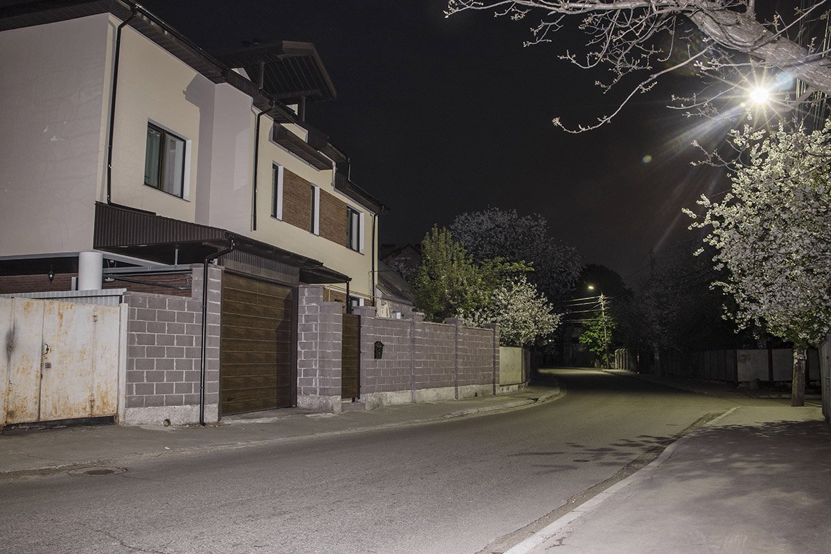 Фрагментарно сохранилась частная застройка