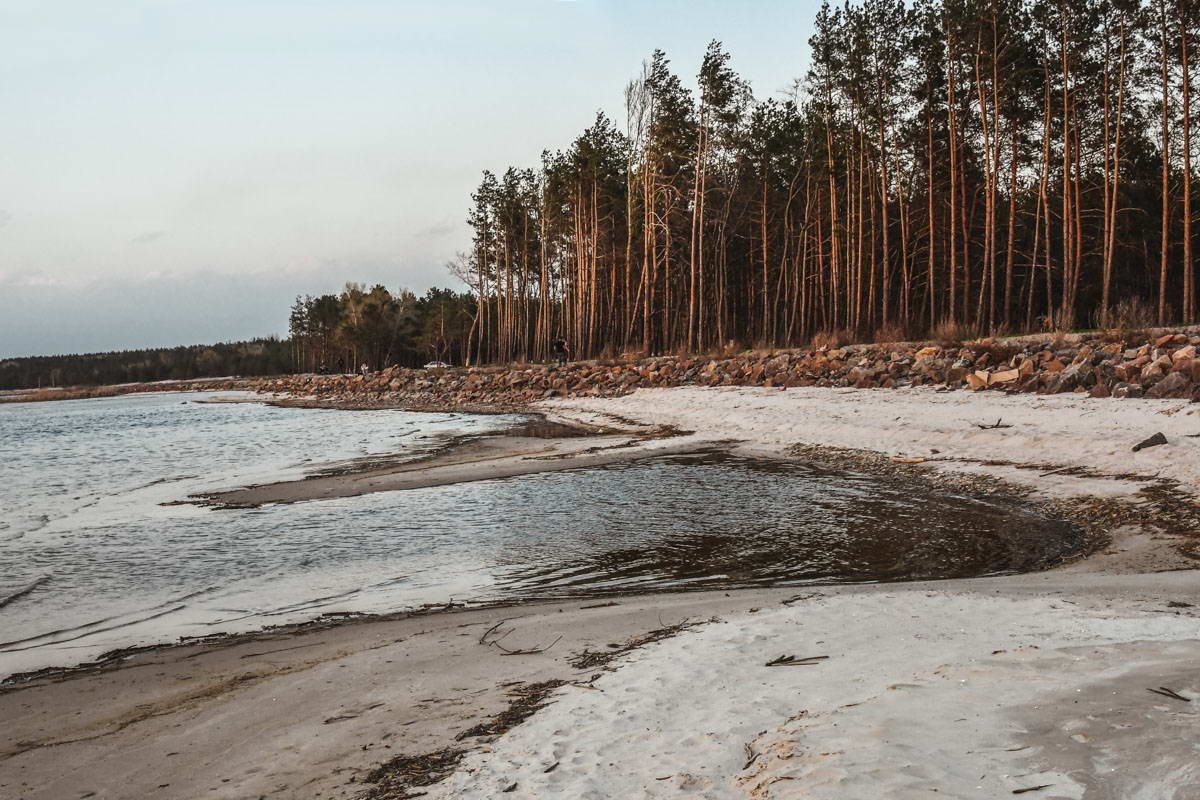 Киевское море с высоты птичьего полета: как выглядит водохранилище весной