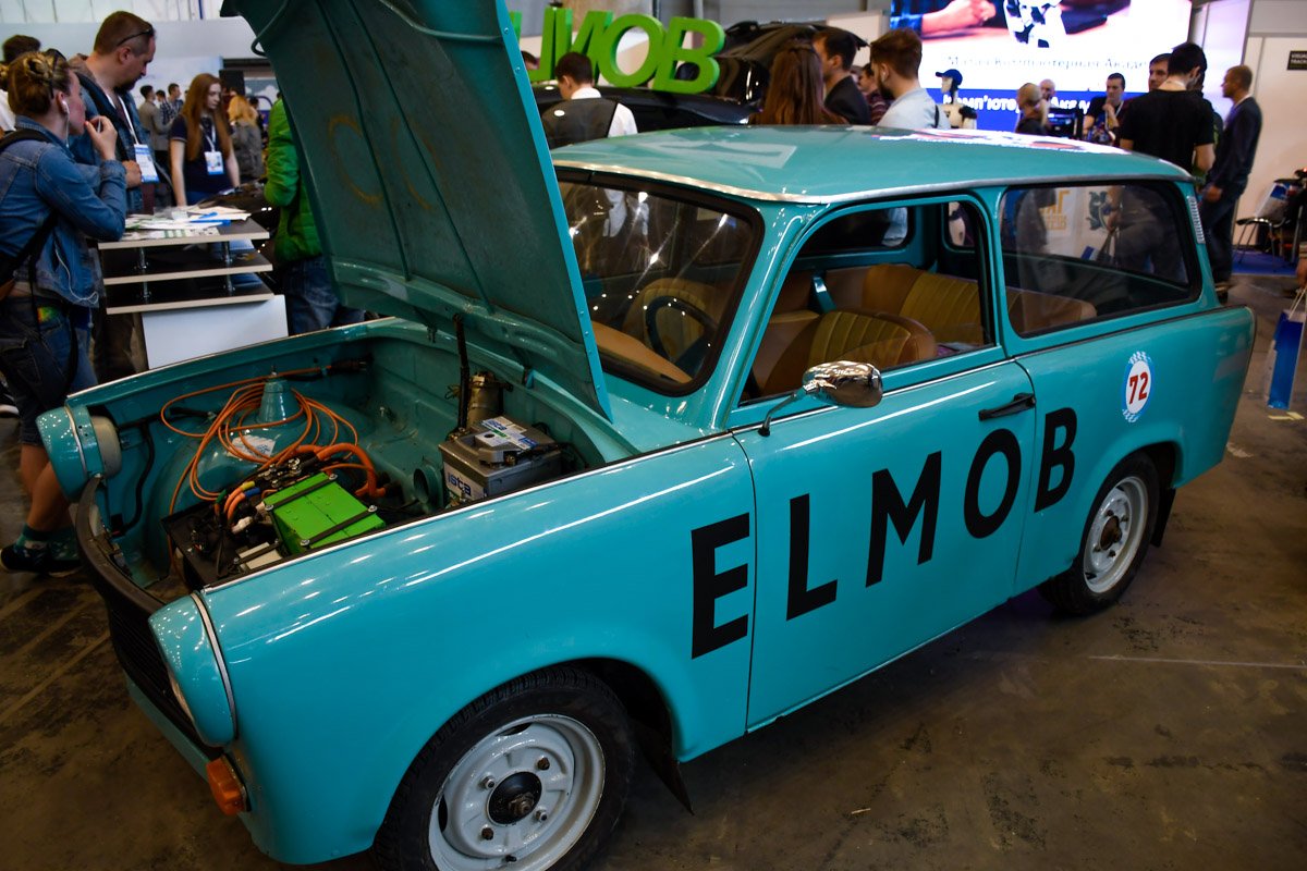 Ретро-электромобиль - вы когда-нибудь такое видели? 