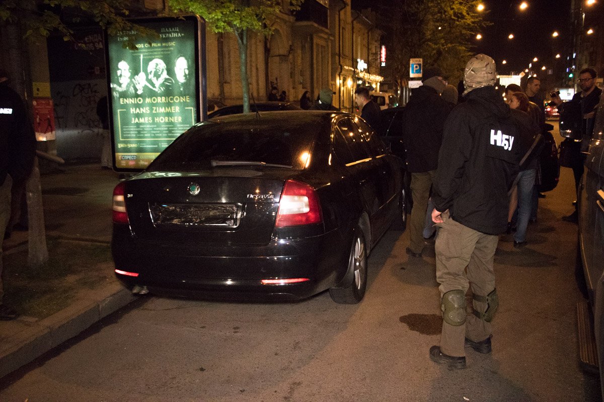 Задержание и обыск проводили сотрудники НАБУ