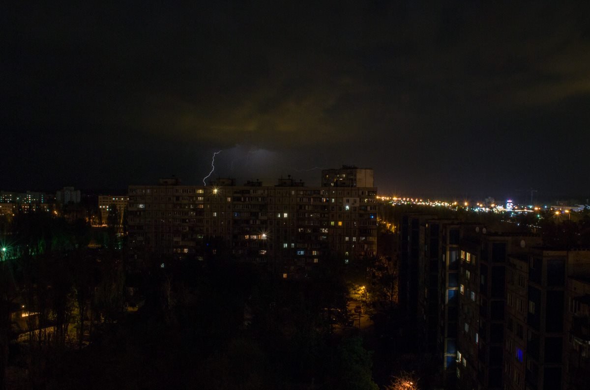 26 апреля также возможны грозы в Киеве