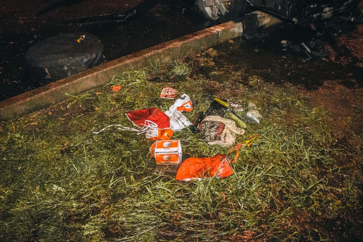 Содержимое багажника