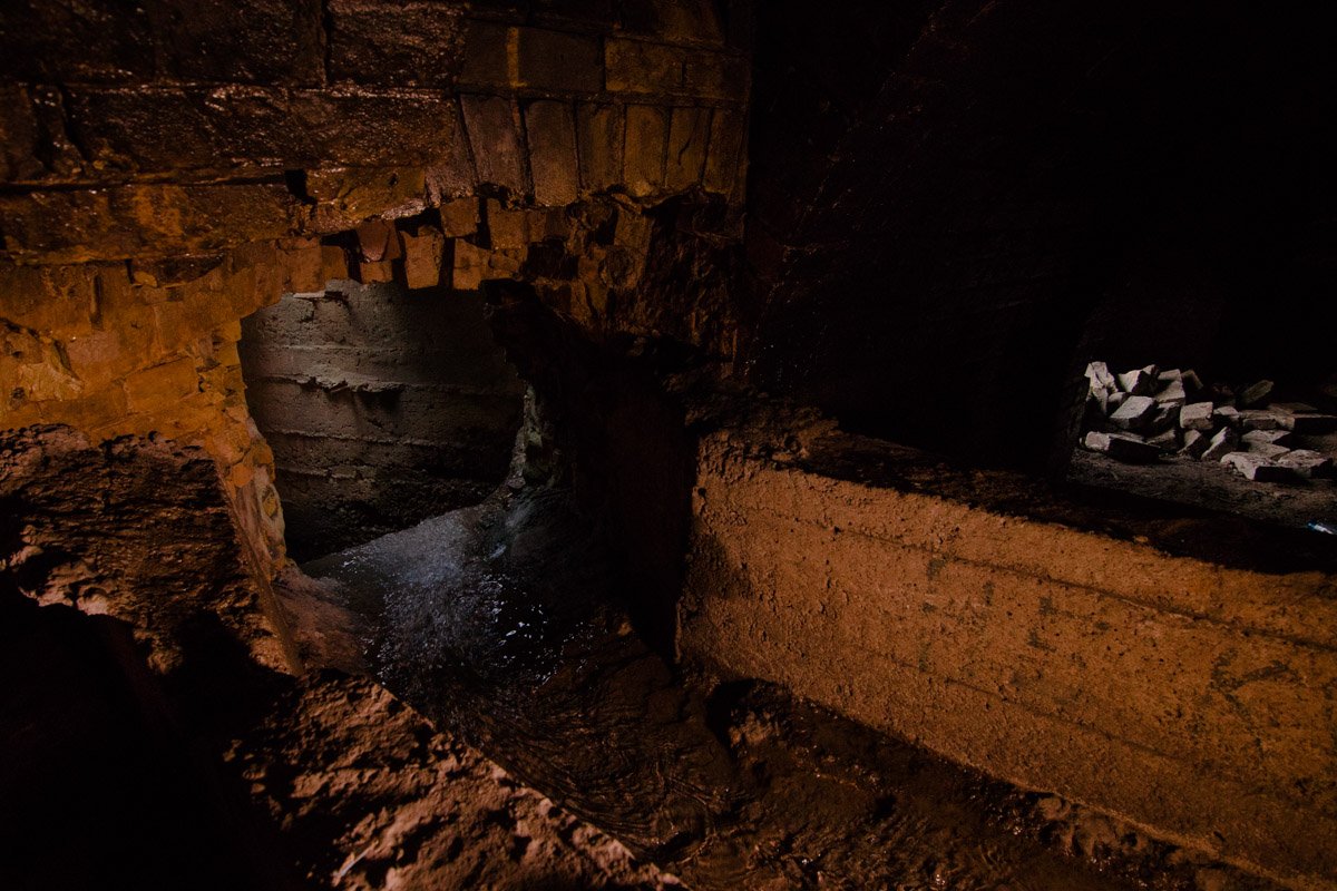 Дренажная система работает и по сей день