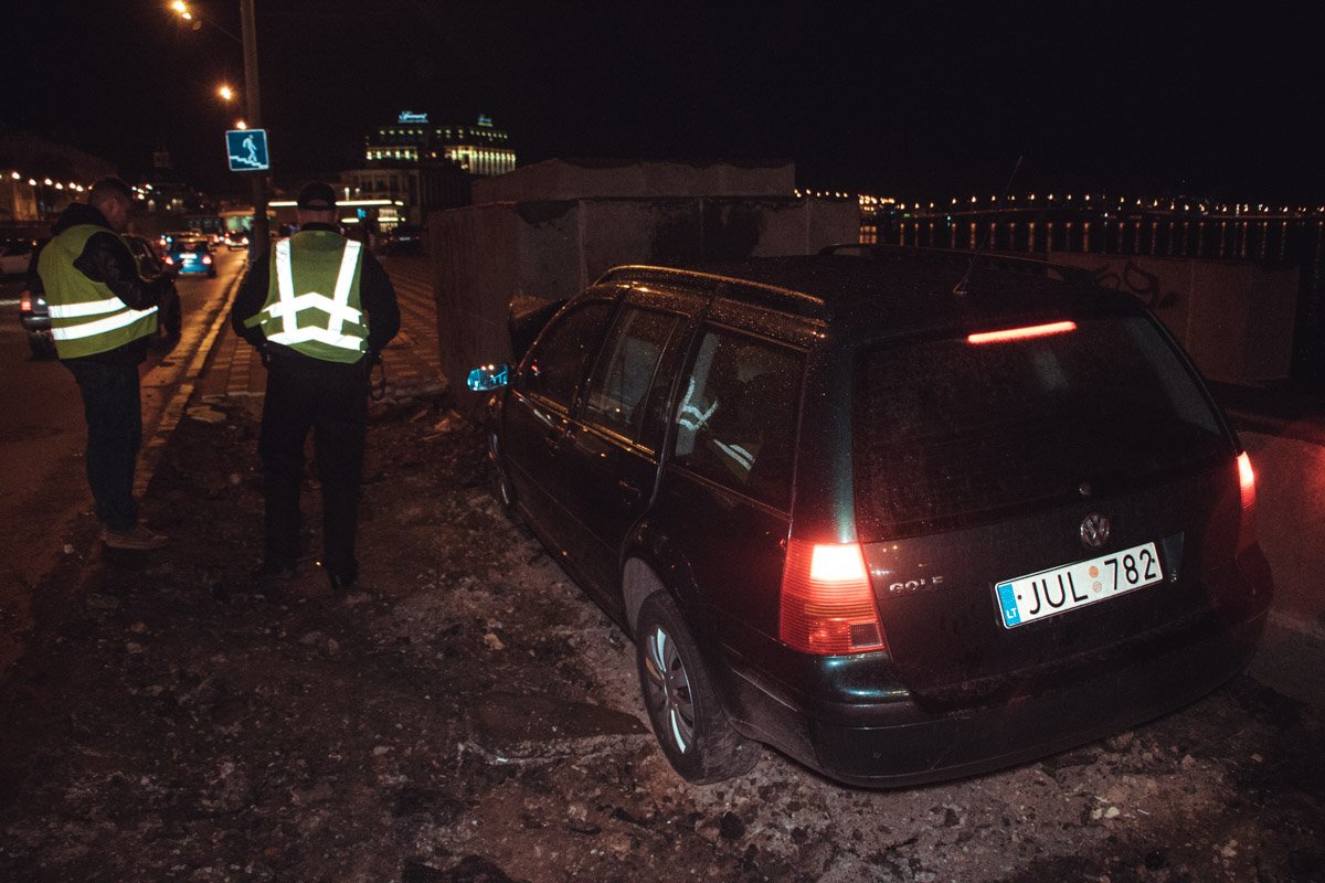 И снова участник ДТП авто на еврономерах