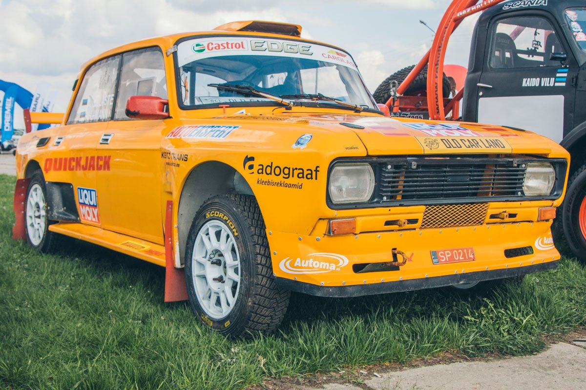 Гоночный москвич старых времен