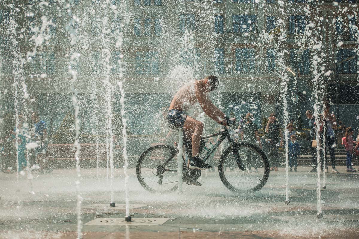 Мокрые покатушки Мокрые покатушки