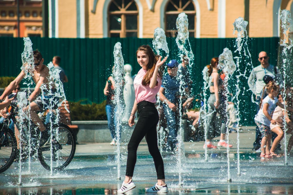 Красивая поза для селфи Красивая поза для селфи