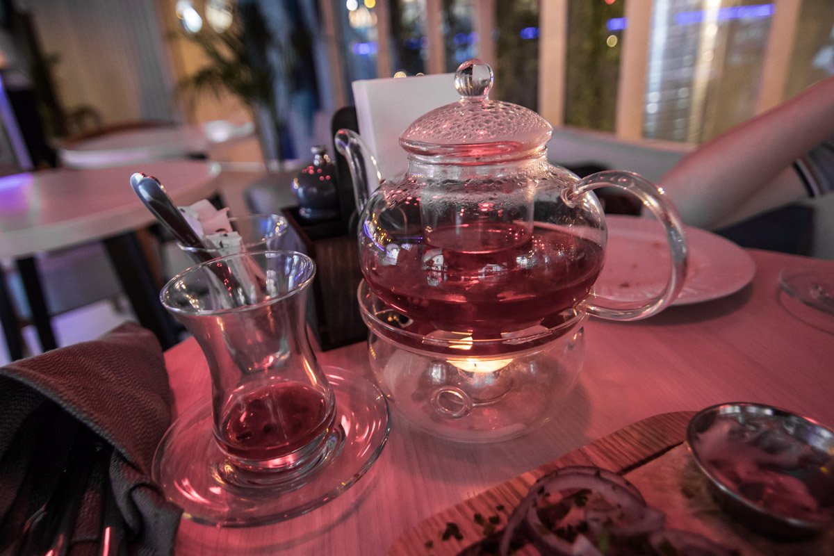 Изумительный малиново-гранатовый чай 