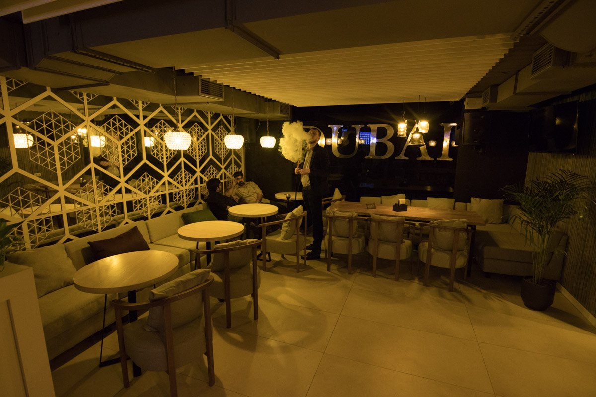 Здесь предлагают широкий выбор кальянов