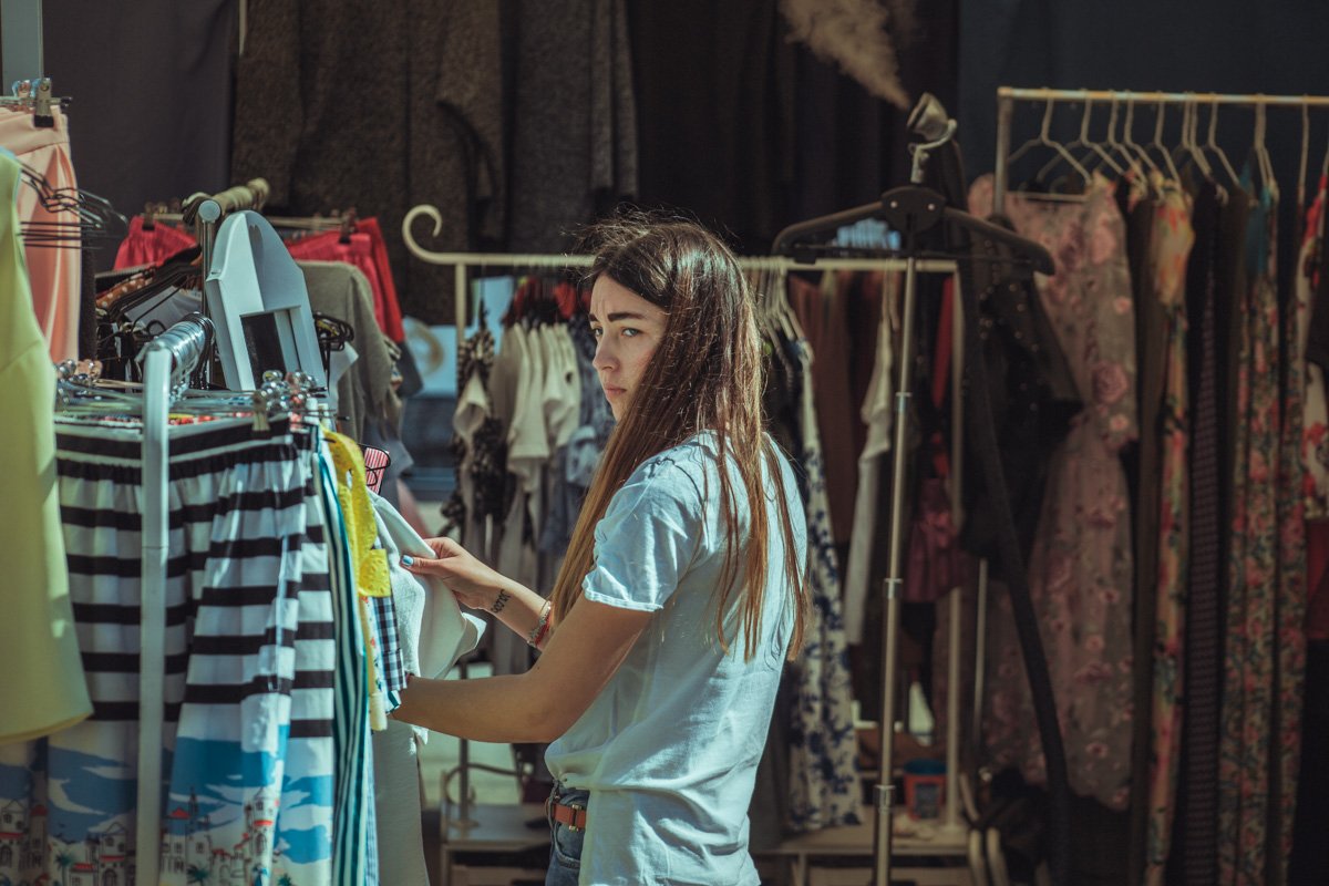 На фестивале можно было собрать полностью летний гардероб На фестивале можно было собрать полностью летний гардероб