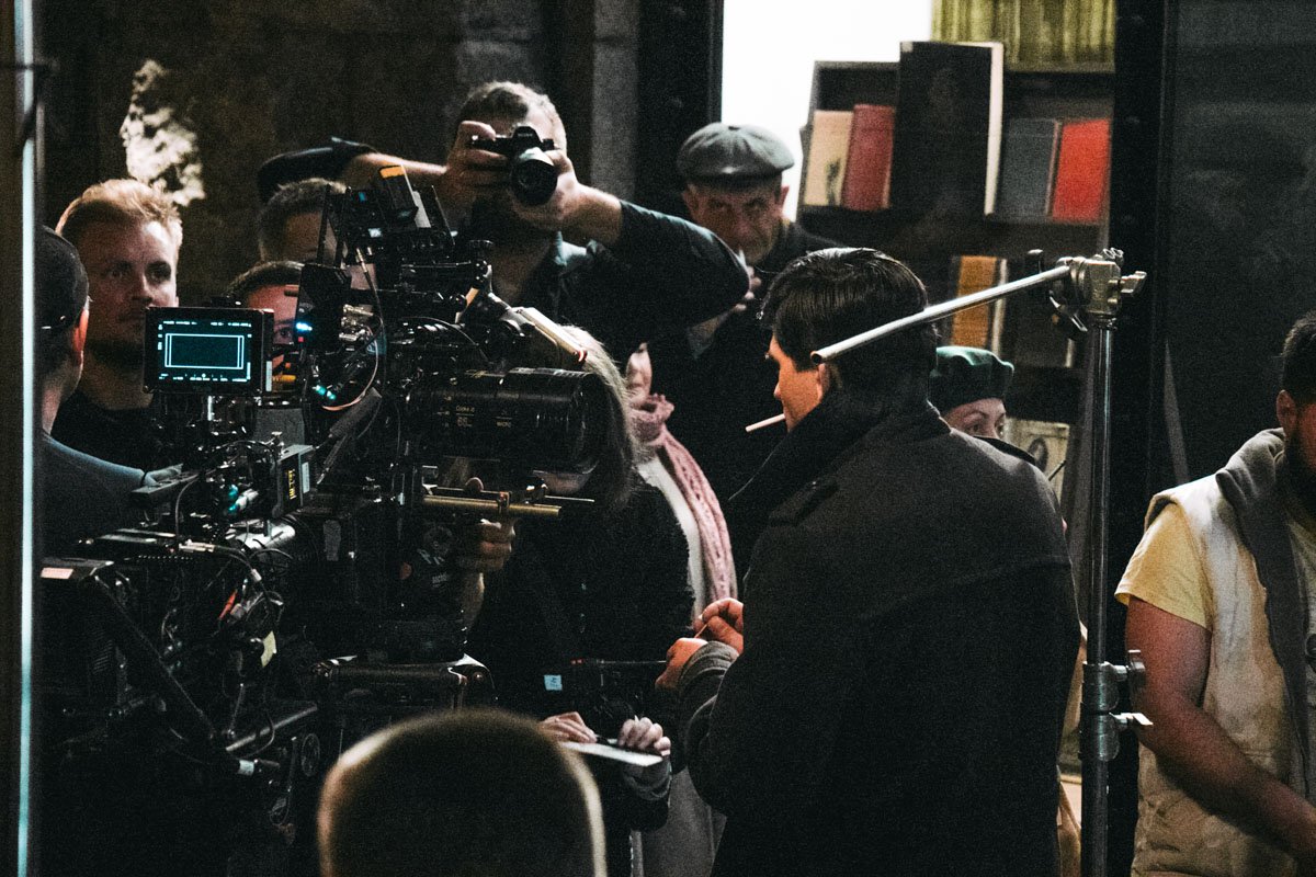 В центре Киева начали снимать фильм