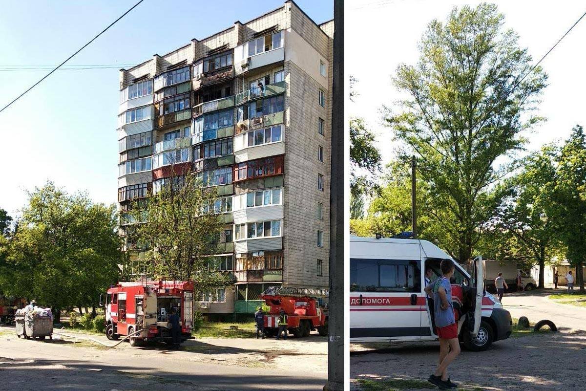 На месте происшествия работали пожарная и скорая На месте происшествия работали пожарная и скорая